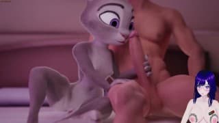 Judy Hopps 美丽的邮局兔子被牢牢地搞砸了