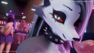 Loona 和 Roxy 在公共场合做爱
