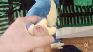 蓝色恐龙霸王龙的乐趣