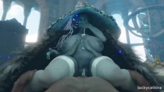 Fill Her Up - Thick Ranni Anal Creampie Squirting and Cumflation [Elden Ring Animation] [TDonTran]