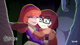 Dhafne 和 Velma 性爱高潮