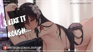 书游戏女孩排队等待排名竞技性爱！ |ASMR 音频角色扮演
